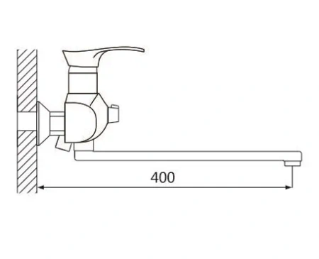 Смеситель для ванны Shevanik S5222