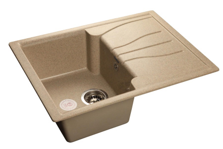 Кухонная мойка GranFest STANDART S-680L песочный
