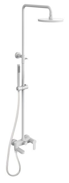 Душевая система Paffoni Blu ZCOL632BO белый матовый