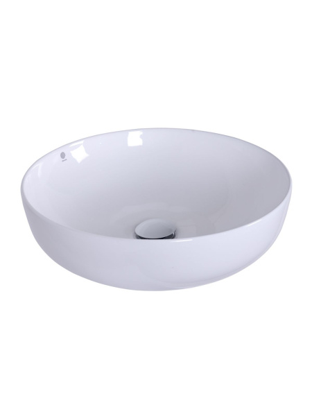 Раковина накладная Orange B07-420W санфарфор, белый глянец