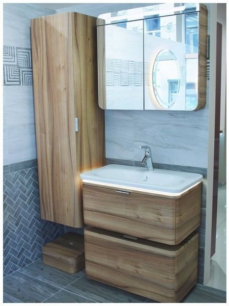 Тумба подкатная VitrA Nest Trendy 80 56181 дерево