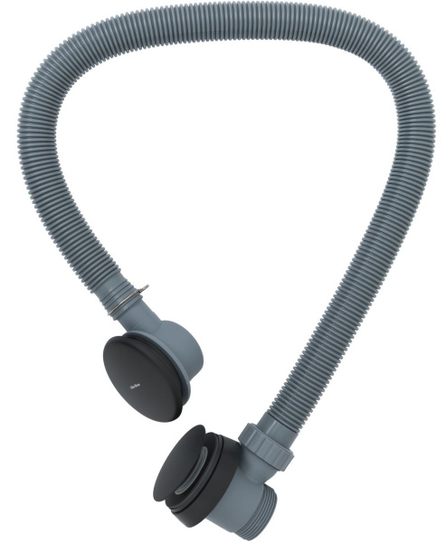 Слив-перелив для ванны Allen Brau Priority 5.31027-31 черный матовый