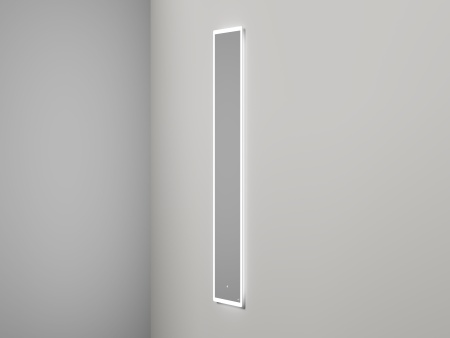 Зеркало для ванной ARMONIA овальное  с двойной LED подсветкой 450*900*25 mm