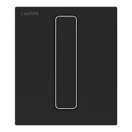 Laufen AU101 Клавиша смыва для писсуара с картриджем, цвет: черный матовый 9.0910.1.716.000.1