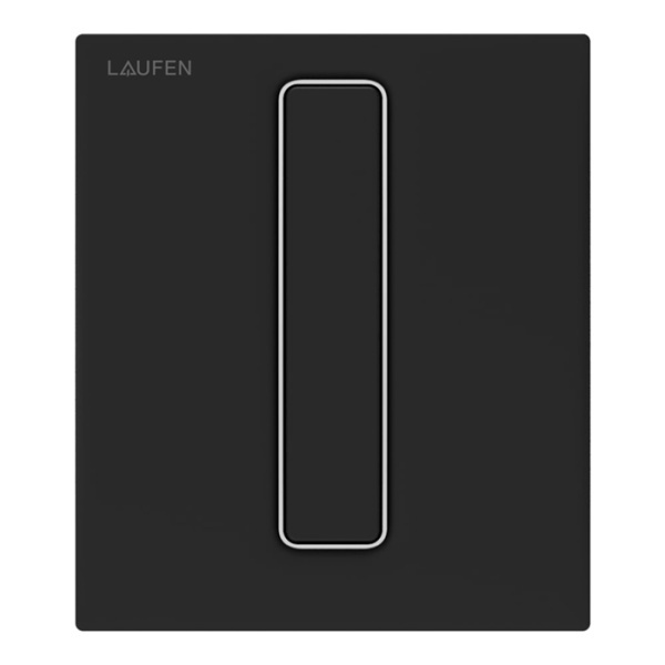Laufen AU101 Клавиша смыва для писсуара с картриджем, цвет: черный матовый 9.0910.1.716.000.1