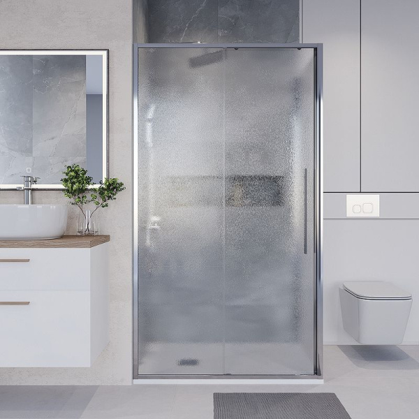 Душевое ограждение Niagara Nova NG-65-12CH-CH90-34 (120*90*195) прямоугольник, двери раздвижные