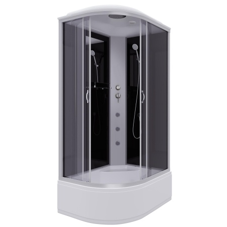 Душевая кабина Niagara Classic NG-2510-14RG 120х80х215, высокий поддон 40 см, стекло тонированное