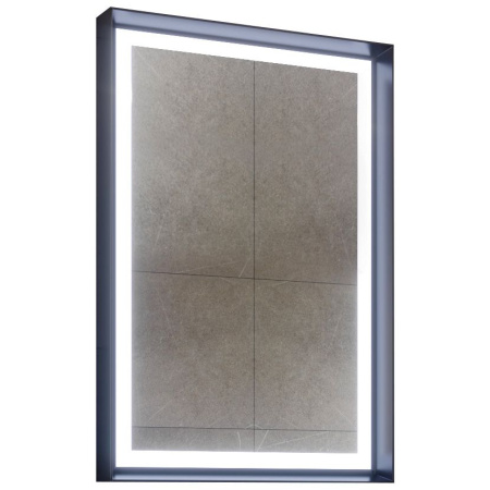 Зеркало ORKA Craft 60x90 c LED подсветкой, антрацит матовый