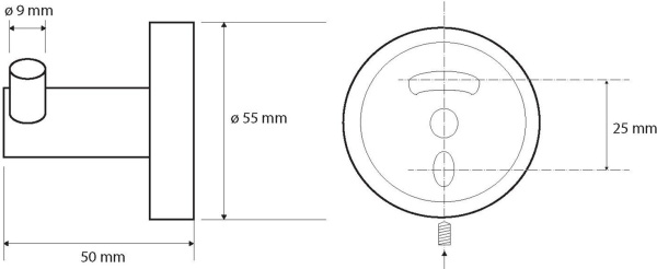 Крючок Bemeta Amber 155106032 двойной