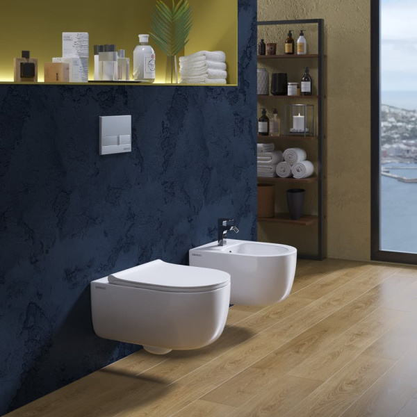 Биде BERGES подвесное EGO, керамика