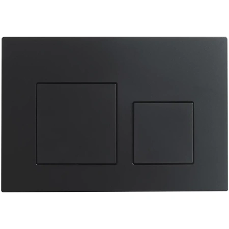 Кнопка смыва Veconi FLUSH V4, FLV4-B, 240х162х10, пластик, черный матовый