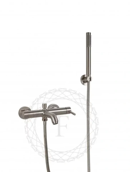 Смеситель для ванны с душем FILARETE Roun FL2120 (Никель)