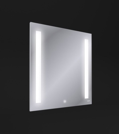 Зеркало Cersanit LED 020 base 70x80 с подсветкой прямоугольное Ecom, KN-LU-LED020*70-b-Os