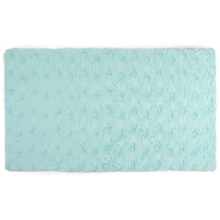 Коврик для ванной 1-ый Fixsen DELUX, FX-9040T бирюзовый, 70х120 см