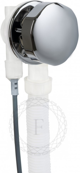 Сифон для ванны полуавтоматический FILARETE FL80 (Хром)