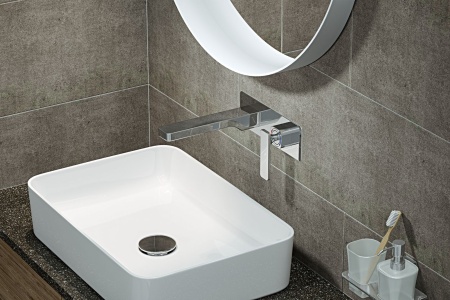 Встраиваемый смеситель для раковины TIMO Torne 4371/00SM, хром