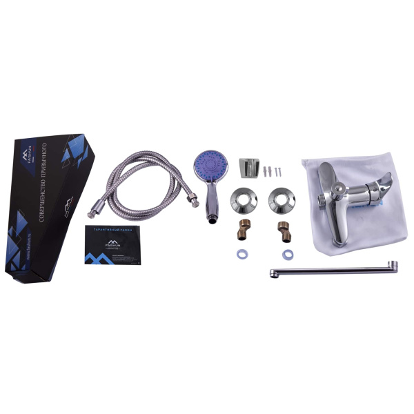 Смеситель для ванны FASHUN A2228, хром