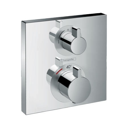Hansgrohe Ecostat Square Термостат скрытого монтажа для 2 потребителей бронза 15714140