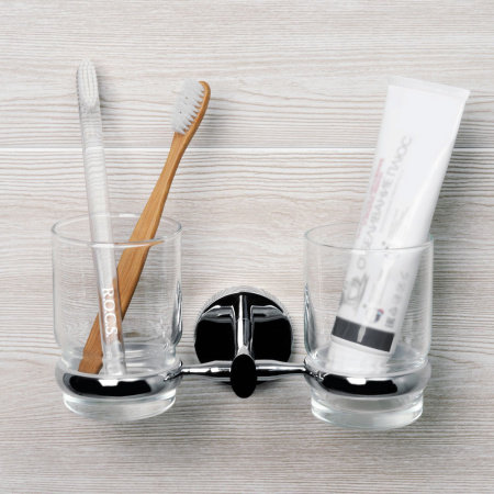 Подстаканник двойной WasserKRAFT Rhein K-6228D