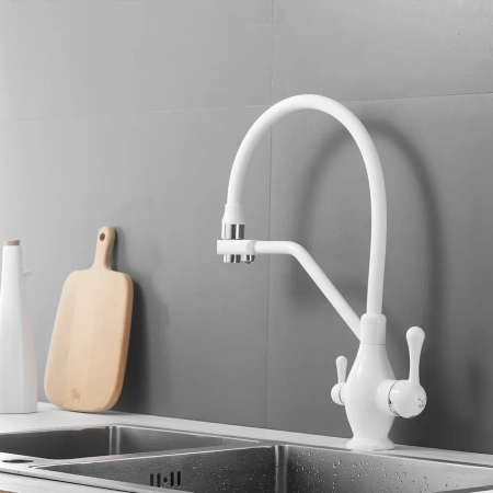 Смеситель для мойки Rose R858C