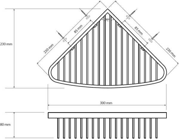 Мыльница для ванной Bemeta Cytro 146208332