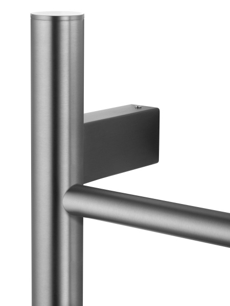 Полотенцесушитель электрический WONZON & WOGHAND, Брашированный никель (WW-AL409-BR)