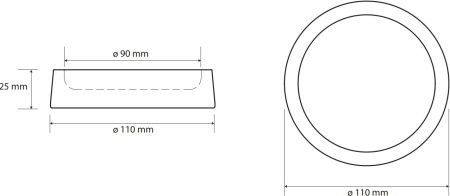 Мыльница для ванной Bemeta Gamma 145708324
