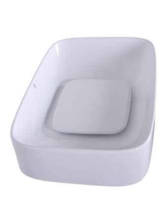 Раковина накладная Orange B07-600W санфарфор, белый глянец