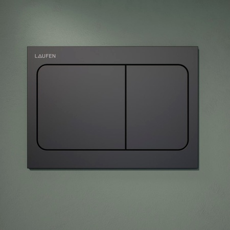 Laufen INEO AIR Клавиша смыва, цвет: черный матовый 9.0011.3.716.000.1