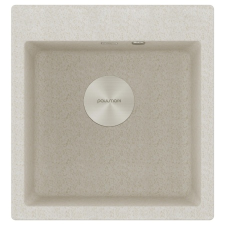 Мойка KANTE 50, IT-GRANIT, PM105152-BE, бежевый, 510х520, Paulmark