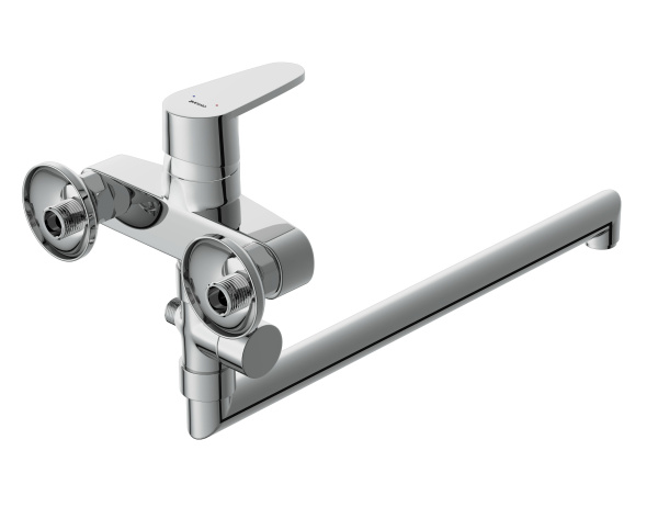 Смеситель для душа Cersanit CARI однорычажный излив 30см, 63028