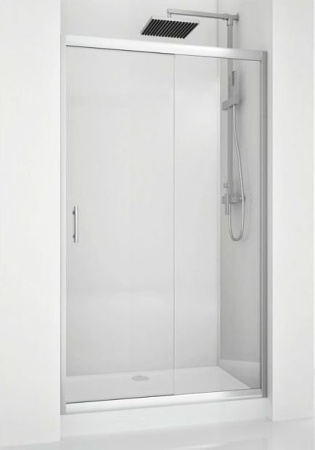 Душевая дверь Aquanet Alfa NAA6121 160, прозрачное стекло