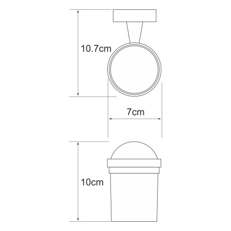 Подстаканник WasserKRAFT Isen K-4028