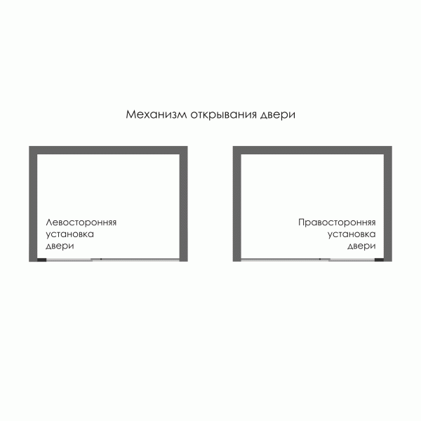 Душевая дверь WasserKRAFT Elbe 74P27