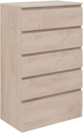 Комод Aquanet Сканди 700x400 Дуб эдгрейн (5 ящиков)