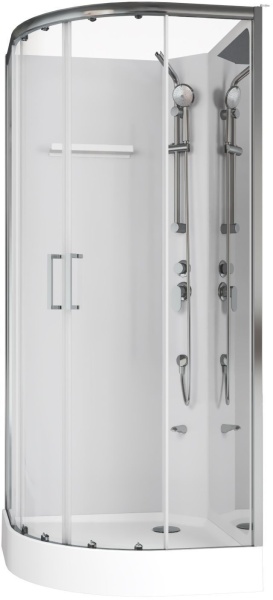 Душевая кабина Aquanet Passion R 2.0 90x90, прозрачное стекло