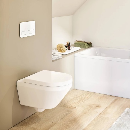 Унитаз Villeroy & Boch Architectura, подвесной, с сиденьем микролифт, 4694CL01