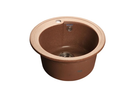 Кухонная мойка GranFest RONDO R-450 терракот