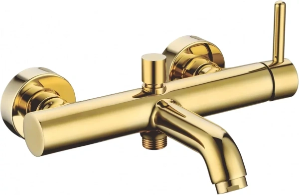 Смеситель для ванны Grocenberg GB8099 Золото глянец
