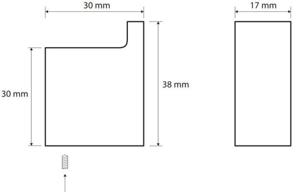 Крючок для полотенец Bemeta Nero 135006010