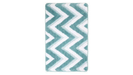 Коврик для ванной Fixsen River 1-ый, FX-5004С, голубой, 50х80 см