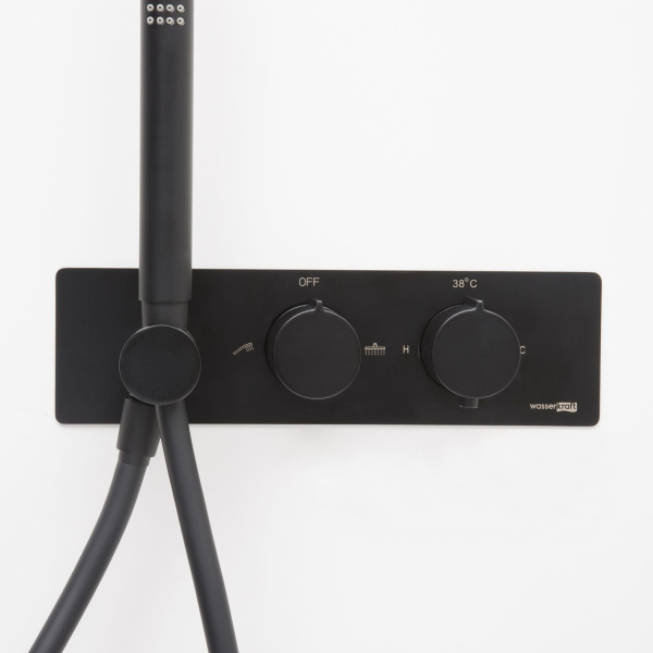 Термостатический Смеситель для душа WasserKRAFT Elbe 7488 со встраиваемой системой монтажа