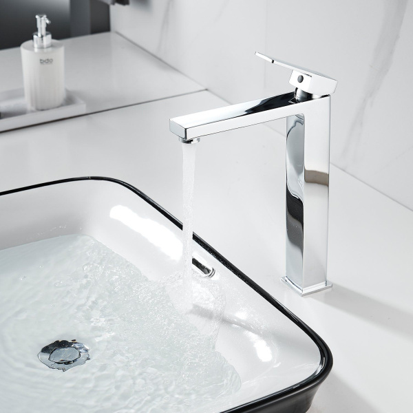 Смеситель для раковины Shevanik S9611, хром