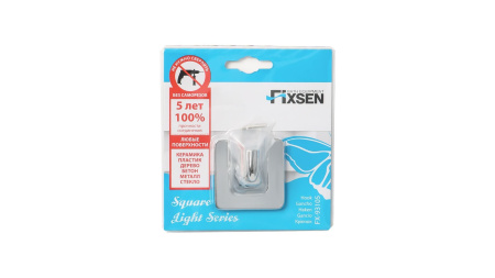 Крючок одинарный Fixsen Square FX-93105