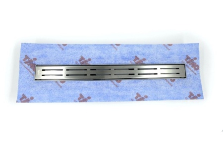 Дренажный канал Timo Smart 60см с решеткой DOUBLE GAP из нержавеющей стали, SM-DGG60-LS40(DRY)