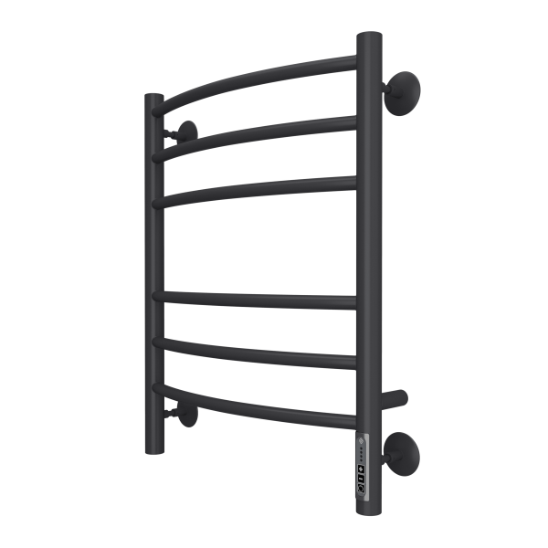 Полотенцесушитель электрический TERMINUS Классик П6 450х600 электро КС 9005 матовый