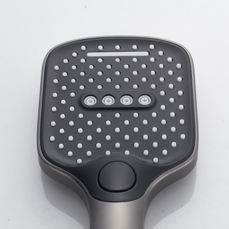 Душевая система встраиваемая Shevanik S4035T, оружейная сталь