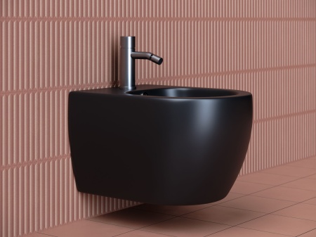 Подвесное биде Ceramicanova Play, черный матовый, CN3002MB