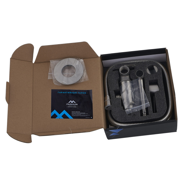 Гигиенический душ со смесителем FASHUN A57803, сатин