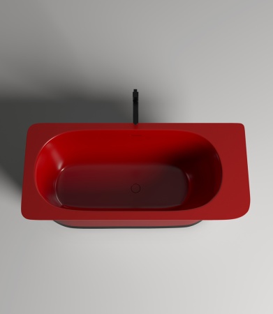 Ванна отдельностоящая Salini NINFEA 180x82, S-Stone, матовый белый 102721M